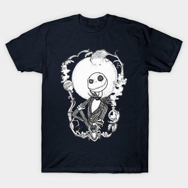 Happy Halloween, Jack Skellington! T-Shirt by fehrti